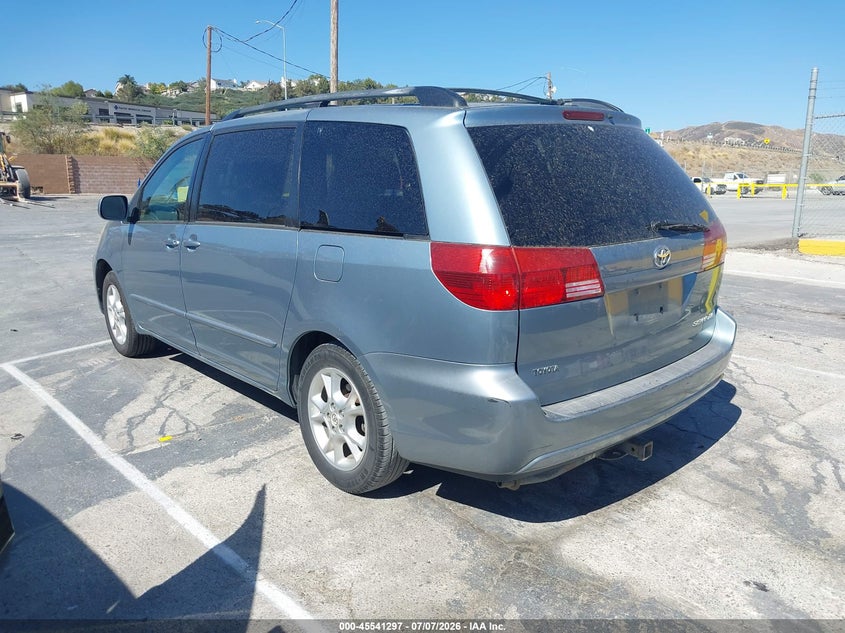 2005 Toyota Sienna VIN 5TDZA22CX5S321247 IAAI salvage auction — FRONT END, Salvage (California), sold $800 on 2026-07-29 (photo 3)