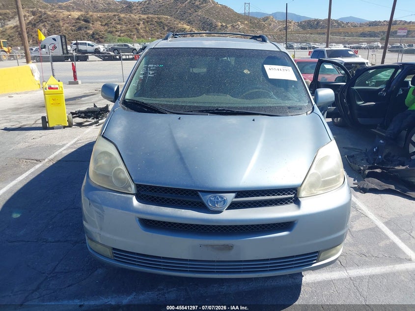 2005 Toyota Sienna VIN 5TDZA22CX5S321247 IAAI salvage auction — FRONT END, Salvage (California), sold $800 on 2026-07-29 (photo 6)