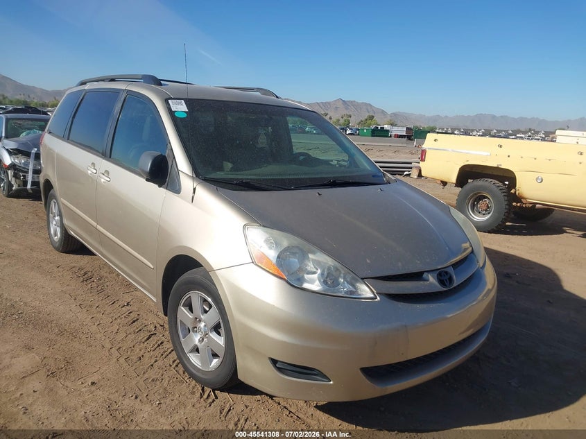 2010 Toyota Sienna VIN 5TDKK4CC1AS334889 IAAI salvage auction — NORMAL WEAR, Clear-Dealer Only (Arizona), sold $550 on 2026-07-28 (photo 1)