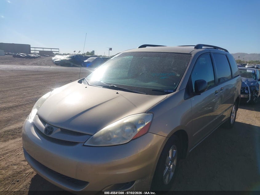 2010 Toyota Sienna VIN 5TDKK4CC1AS334889 IAAI salvage auction — NORMAL WEAR, Clear-Dealer Only (Arizona), sold $550 on 2026-07-28 (photo 2)