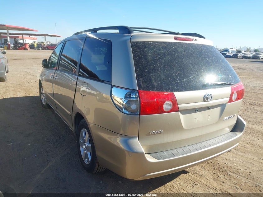 2010 Toyota Sienna VIN 5TDKK4CC1AS334889 IAAI salvage auction — NORMAL WEAR, Clear-Dealer Only (Arizona), sold $550 on 2026-07-28 (photo 3)