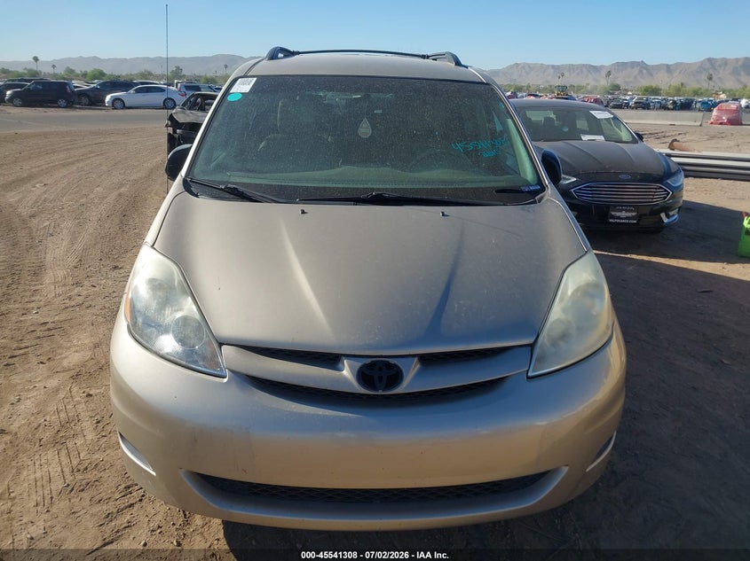 2010 Toyota Sienna VIN 5TDKK4CC1AS334889 IAAI salvage auction — NORMAL WEAR, Clear-Dealer Only (Arizona), sold $550 on 2026-07-28 (photo 6)