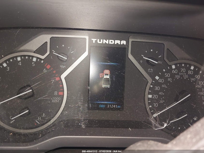 2022 Toyota Tundra VIN 5TFLA5GD5NX001322 IAAI salvage auction — FRONT END, Wait Title, sold $7,700 on 2026-08-02 (photo 7)