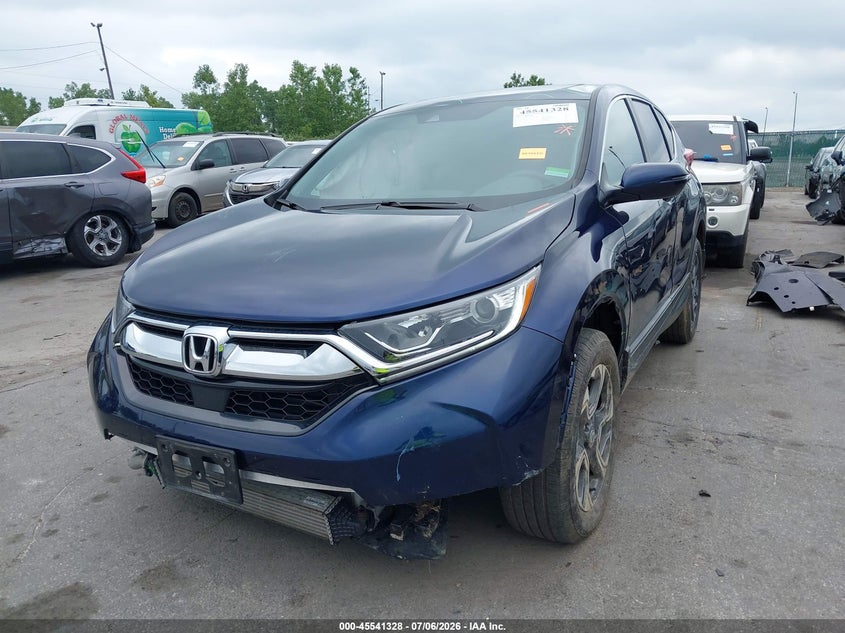 2018 Honda Cr-v VIN 7FARW2H52JE004981 IAAI salvage auction — FRONT END, Salvage (Ohio), sold $5,900 on 2026-07-21 (photo 2)