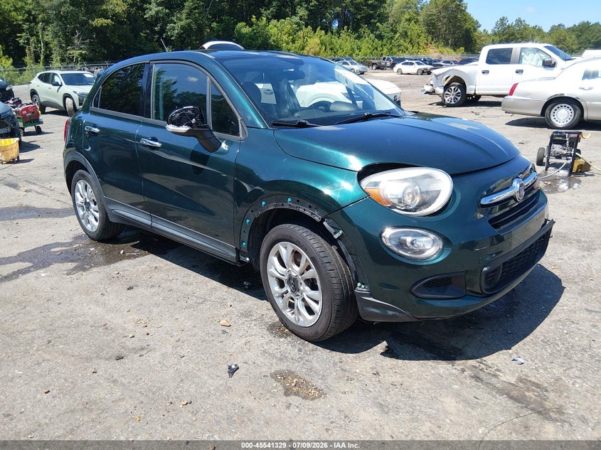2016 Fiat 500x VIN ZFBCFXBTXGP388628 IAAI salvage auction — FRONT END, Salvage (Mississippi), sold $275 on 2026-07-29 (photo 1)