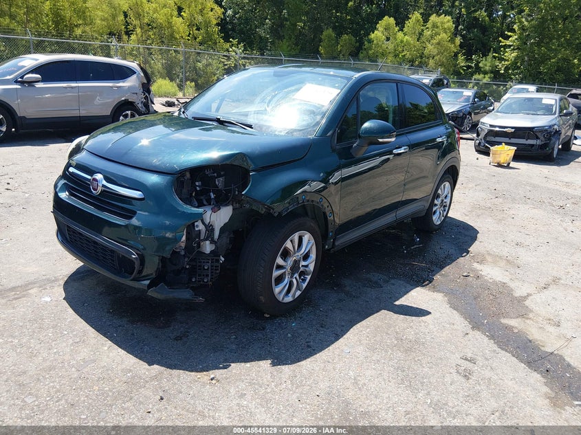 2016 Fiat 500x VIN ZFBCFXBTXGP388628 IAAI salvage auction — FRONT END, Salvage (Mississippi), sold $275 on 2026-07-29 (photo 2)