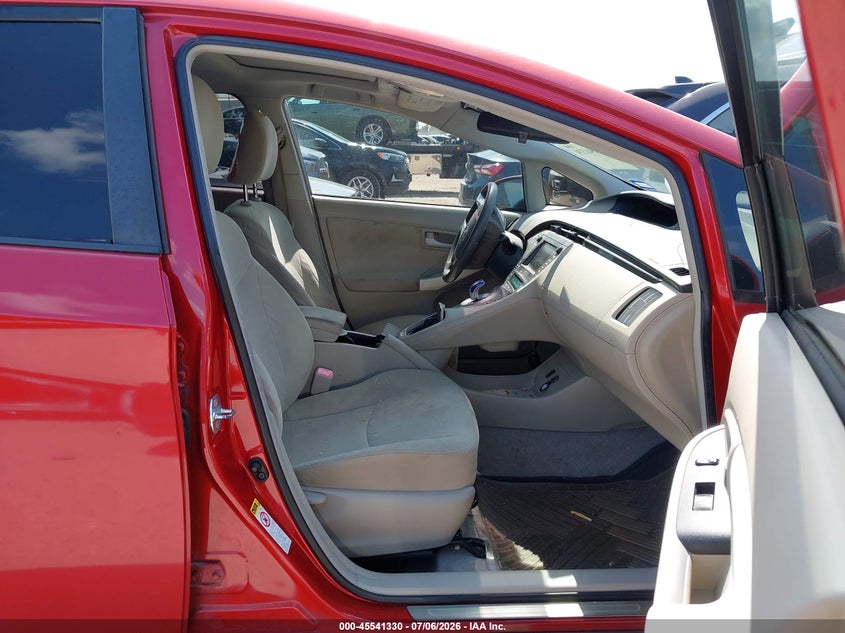 2010 Toyota Prius VIN JTDKN3DU0A5123262 IAAI salvage auction — NORMAL WEAR, Clear (Texas), sold $1,325 on 2026-07-09 (photo 5)