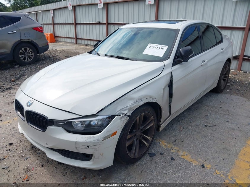 2015 BMW 3er VIN WBA3B3C59FF548405 IAAI salvage auction — LEFT FRONT, Salvage (Georgia), sold $475 on 2026-08-19 (photo 6)
