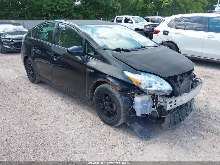 2014 Toyota Prius VIN JTDKN3DU6E1767149 IAAI salvage auction — FRONT END, Salvage Title, sold $900 on 2026-07-29 (photo 1)