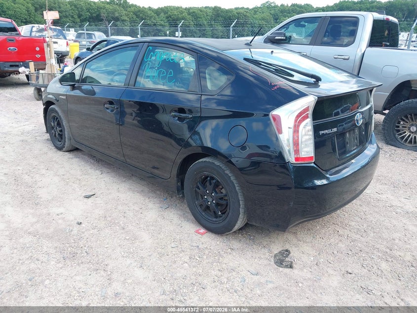 2014 Toyota Prius VIN JTDKN3DU6E1767149 IAAI salvage auction — FRONT END, Salvage Title, sold $900 on 2026-07-29 (photo 3)