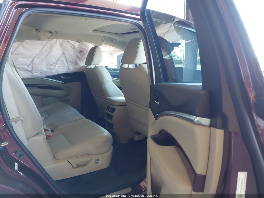 2014 Acura Mdx VIN 5FRYD4H42EB005472 IAAI salvage auction — LEFT FRONT, Salvage (California), sold $2,400 on 2026-07-10 (photo 8)