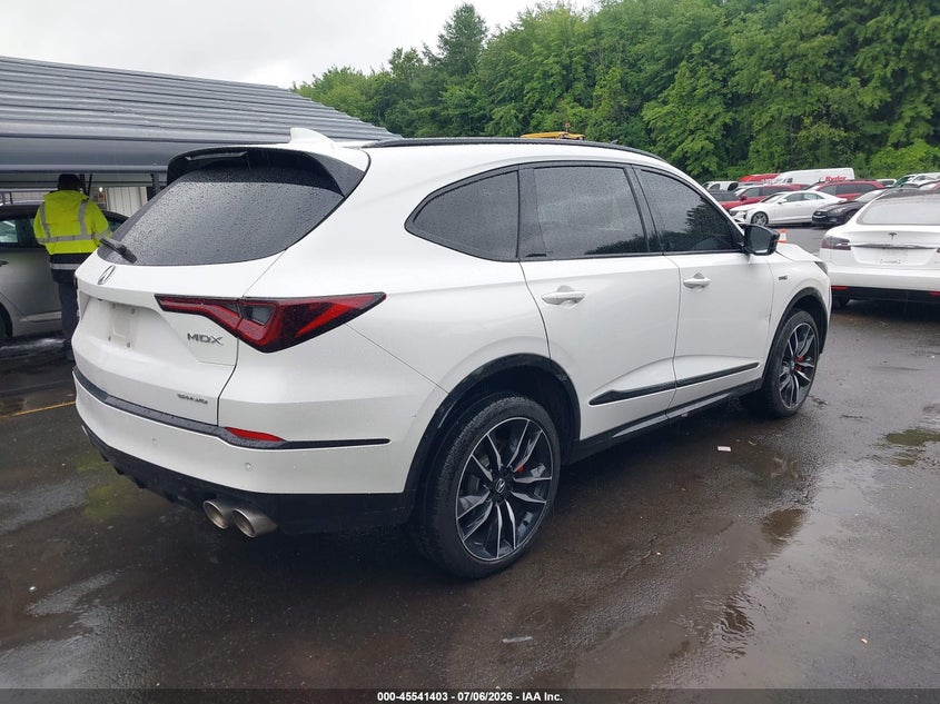 2023 Acura Mdx VIN 5J8YD8H82PL003136 IAAI salvage auction — LEFT SIDE, Salvage (Connecticut), sold $12,000 on 2026-08-28 (photo 4)