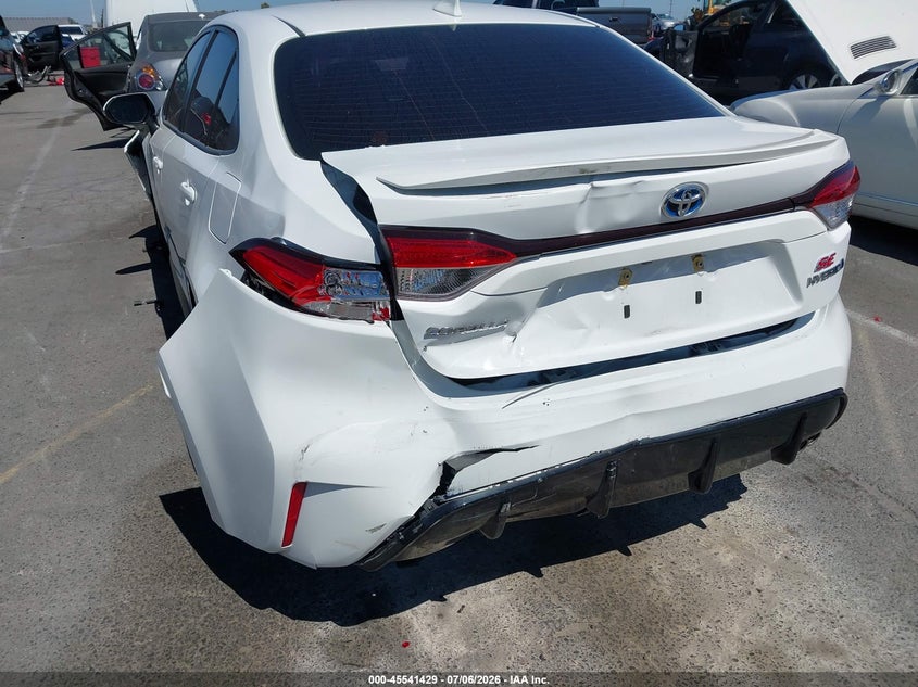 2023 Toyota Corolla VIN JTDBCMFE0PJ015001 IAAI salvage auction — FRONT & REAR, Salvage Title, sold $8,400 on 2026-07-23 (photo 6)