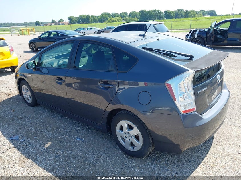 2010 Toyota Prius VIN JTDKN3DU0A1237513 IAAI salvage auction — NORMAL WEAR, Clear (Illinois), sold $2,600 on 2026-07-15 (photo 3)