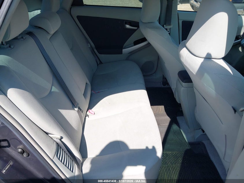 2010 Toyota Prius VIN JTDKN3DU0A1237513 IAAI salvage auction — NORMAL WEAR, Clear (Illinois), sold $2,600 on 2026-07-15 (photo 8)