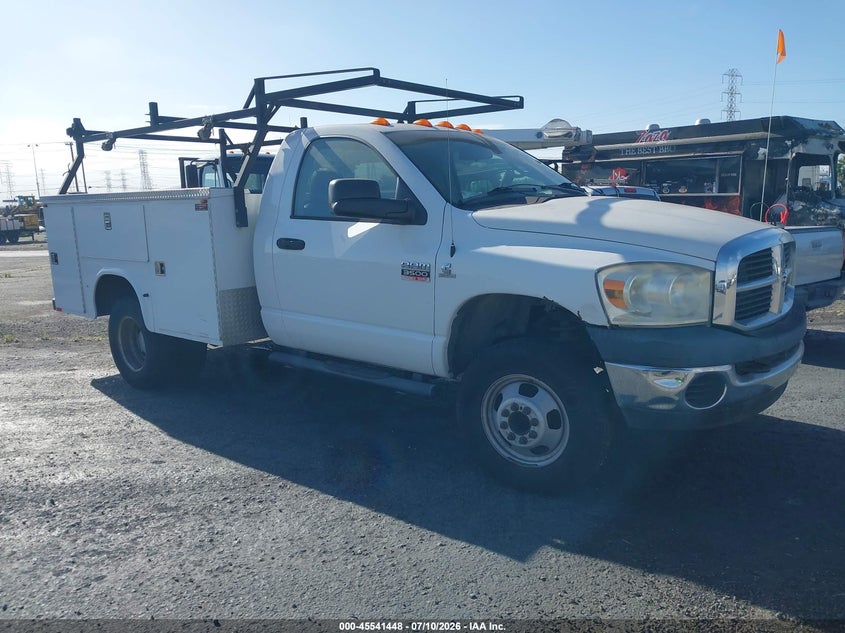 2007 Dodge Ram 3500 VIN 3D6WG46A87G852965 IAAI salvage auction — NORMAL WEAR, Clear - Dealer Only (California), sold $7,550 on 2026-07-20 (photo 1)