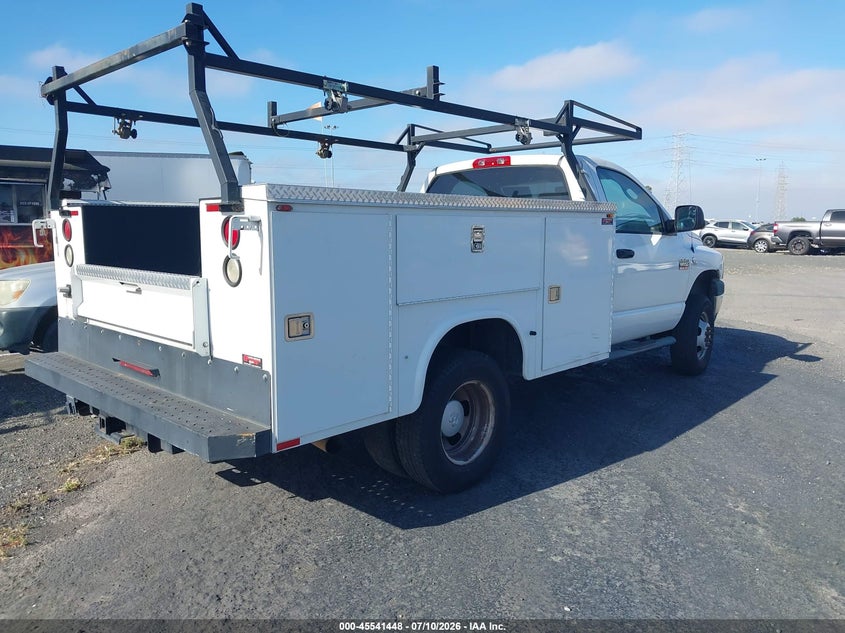 2007 Dodge Ram 3500 VIN 3D6WG46A87G852965 IAAI salvage auction — NORMAL WEAR, Clear - Dealer Only (California), sold $7,550 on 2026-07-20 (photo 4)