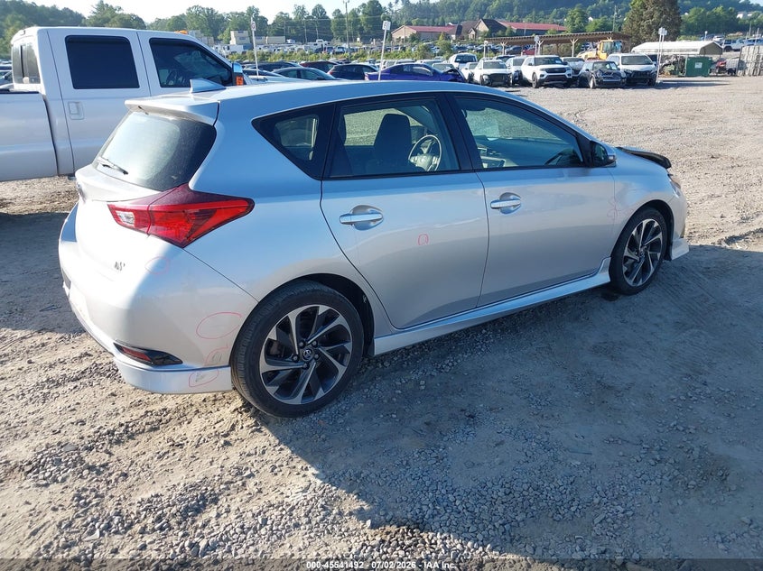 2017 Toyota Corolla VIN JTNKARJE7HJ547112 IAAI salvage auction — FRONT END, Salvage (North Carolina), sold $3,550 on 2026-07-17 (photo 4)