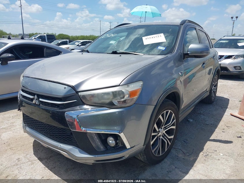 2018 Mitsubishi Outlander VIN JA4AP4AW5JU025104 IAAI salvage auction — REPOSSESSION, Original (Texas), sold $1,550 on 2026-07-29 (photo 2)