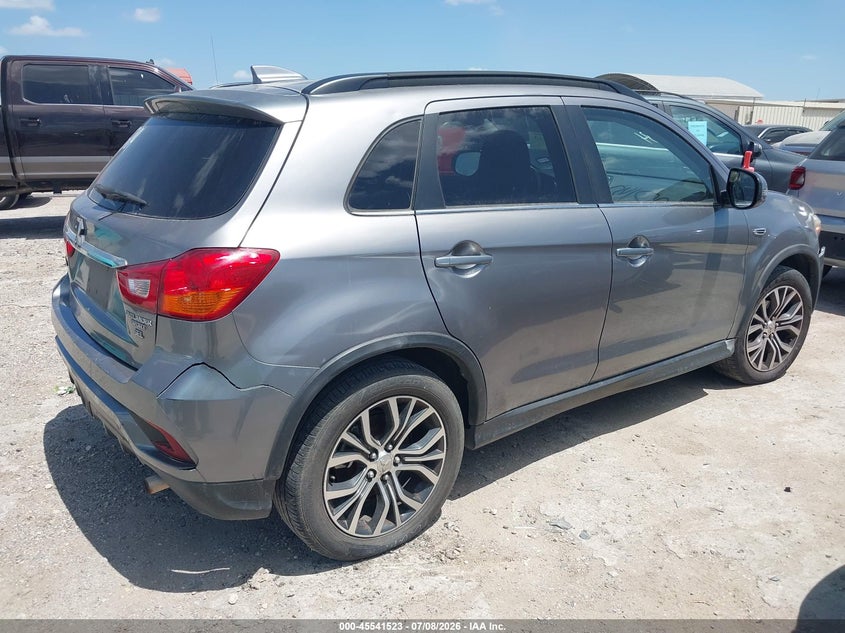 2018 Mitsubishi Outlander VIN JA4AP4AW5JU025104 IAAI salvage auction — REPOSSESSION, Original (Texas), sold $1,550 on 2026-07-29 (photo 4)