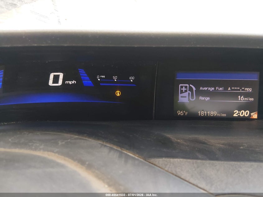 2012 Honda VIN JHMFB4F3XCS001077 IAAI salvage auction — NORMAL WEAR, Salvage (Arizona), sold $400 on 2026-07-28 (photo 7)