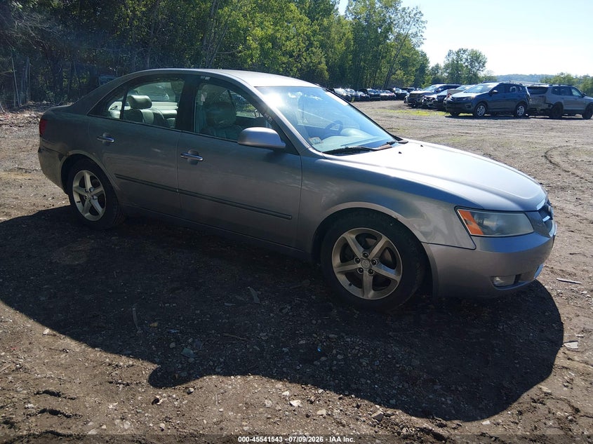 2007 Hyundai Sonata VIN 5NPEU46F87H219458 IAAI salvage auction — SIDE, Clear (Massachusetts), sold $25 on 2026-07-22 (photo 1)