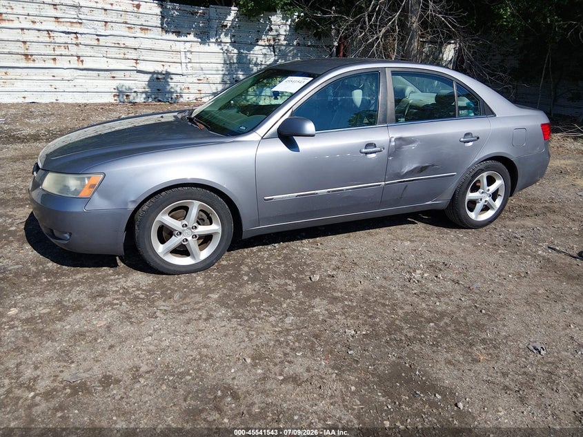 2007 Hyundai Sonata VIN 5NPEU46F87H219458 IAAI salvage auction — SIDE, Clear (Massachusetts), sold $25 on 2026-07-22 (photo 2)