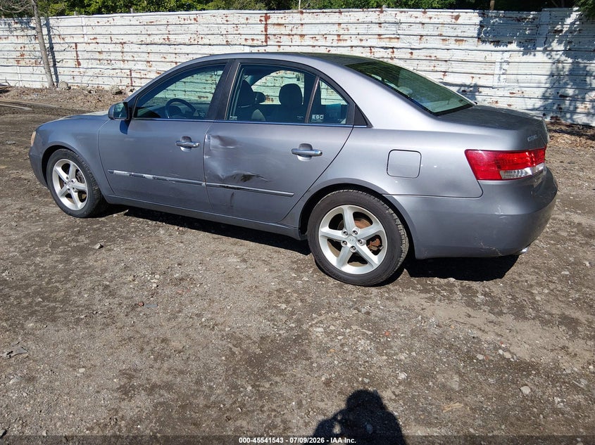 2007 Hyundai Sonata VIN 5NPEU46F87H219458 IAAI salvage auction — SIDE, Clear (Massachusetts), sold $25 on 2026-07-22 (photo 3)