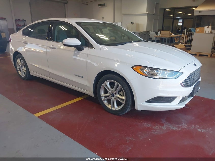 2018 Ford Fusion VIN 3FA6P0UU3JR278787 — IAAI salvage auction photo
