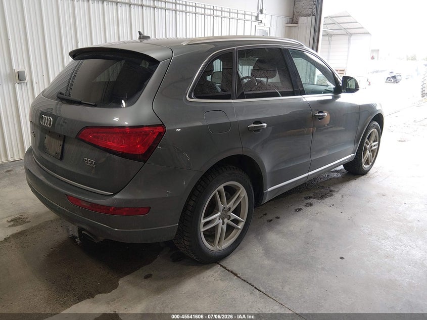 2015 Audi Q5 VIN WA1LFAFP0FA078149 IAAI salvage auction — NORMAL WEAR, Original (Alaska), sold $25 on 2026-07-24 (photo 4)