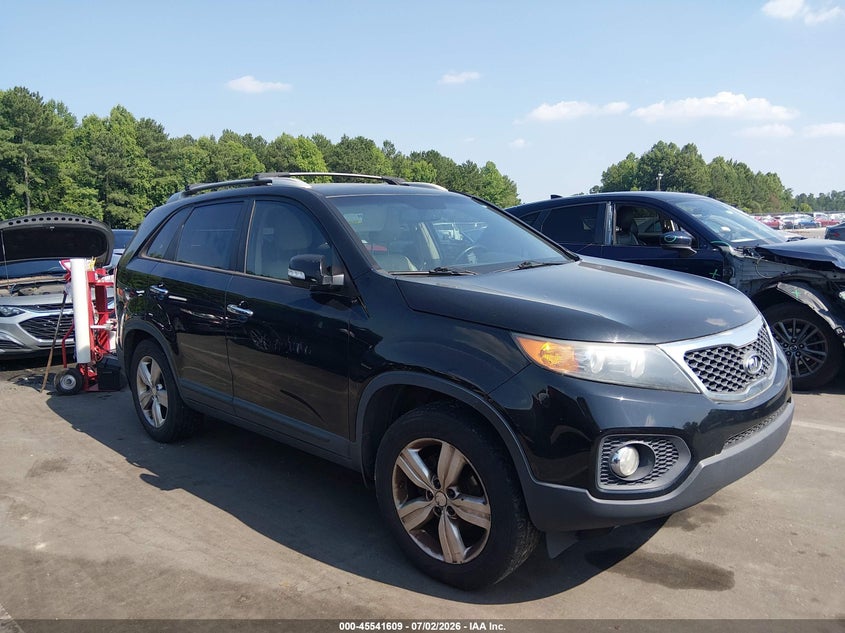 2013 Kia Sorento VIN 5XYKU4A69DG333420 IAAI salvage auction — NORMAL WEAR, Clear (North Carolina), sold $675 on 2026-07-29 (photo 1)