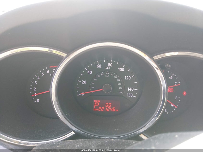 2013 Kia Sorento VIN 5XYKU4A69DG333420 IAAI salvage auction — NORMAL WEAR, Clear (North Carolina), sold $675 on 2026-07-29 (photo 7)