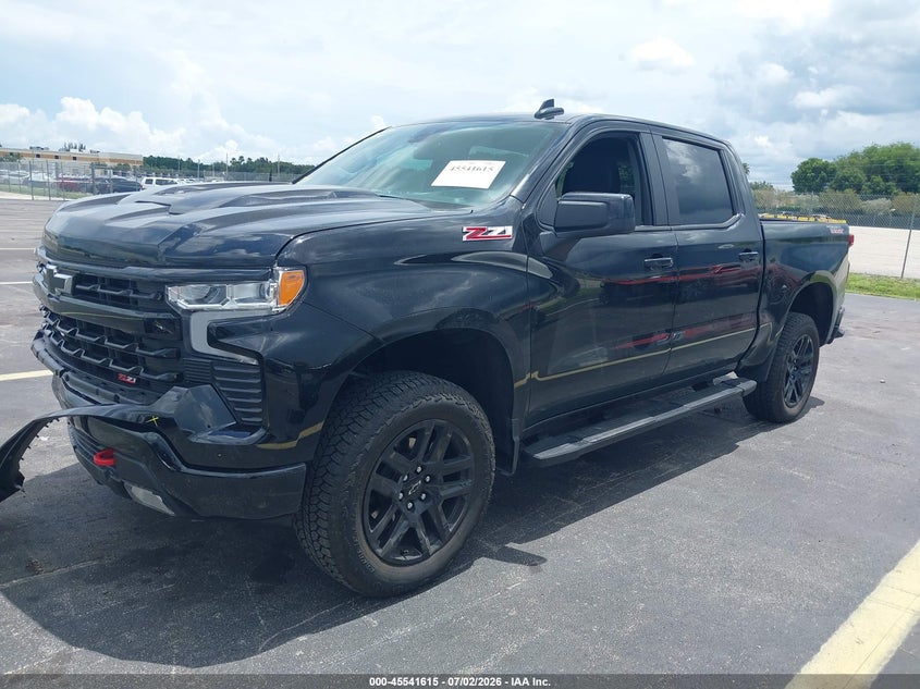 2026 Chevrolet Silverado VIN 3GCUKFED1TG345094 IAAI salvage auction — RIGHT FRONT, Rebuildable (Florida), sold $25,275 on 2026-08-20 (photo 2)