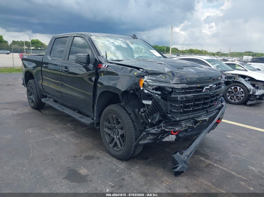 2026 Chevrolet Silverado VIN 3GCUKFED1TG345094 IAAI salvage auction — RIGHT FRONT, Rebuildable (Florida), sold $25,275 on 2026-08-20 (photo 6)