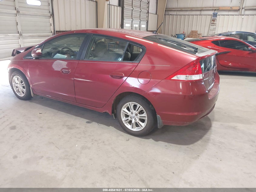 2010 Honda Insight VIN JHMZE2H70AS034546 IAAI salvage auction — FRONT END, Salvage (North Carolina), sold $225 on 2026-07-30 (photo 3)