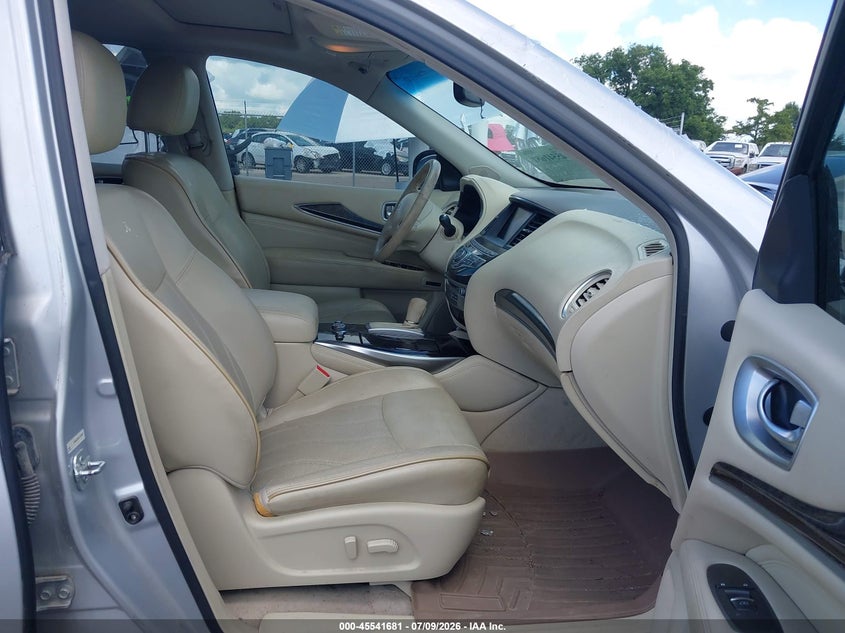 2013 Infiniti Jx VIN 5N1AL0MN6DC344367 IAAI salvage auction — RIGHT FRONT, Salvage Title, sold $1,650 on 2026-08-23 (photo 5)