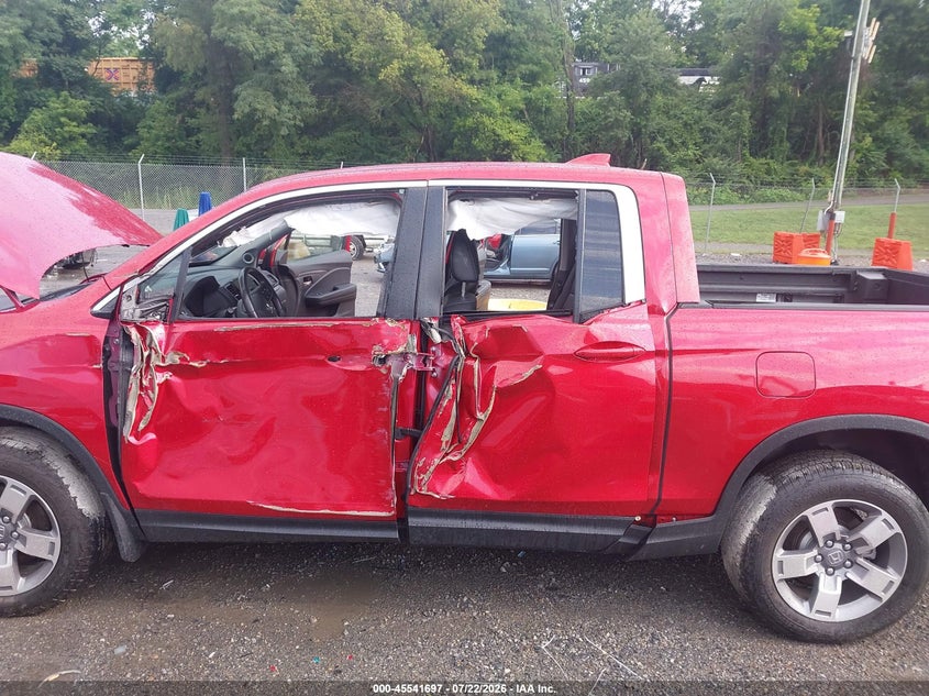2025 Honda Ridgeline VIN 5FPYK3F54SB038828 IAAI salvage auction — SIDE, Salvage (Virginia), sold $8,200 on 2026-07-29 (photo 6)