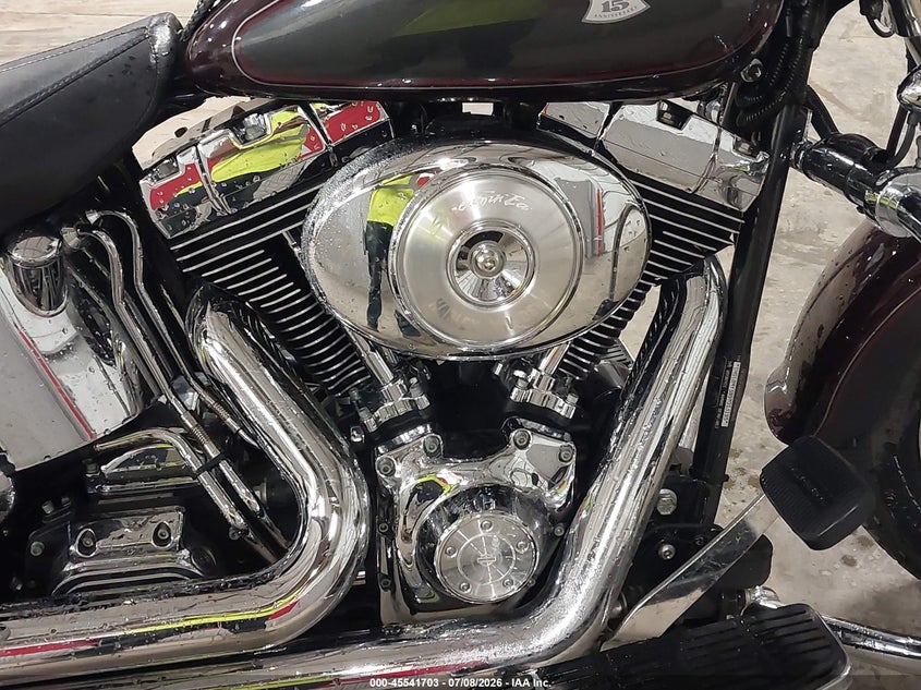 2005 Harley-davidson Flstf VIN 1HD1BMY385Y013185 IAAI salvage auction — FRONT END, Salvage (Iowa), sold $1,900 on 2026-07-28 (photo 8)