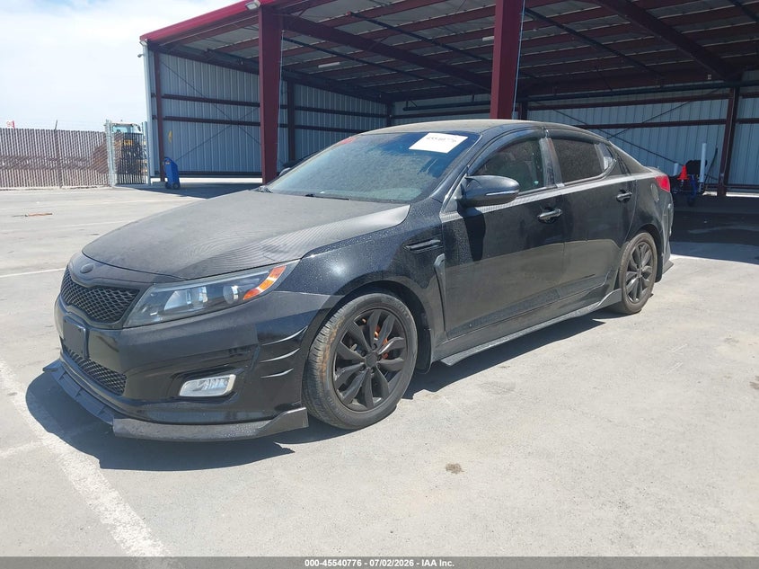 2015 Kia Optima VIN 5XXGN4A78FG351894 IAAI salvage auction — NORMAL WEAR, Clear - Dealer Only (California), sold $450 on 2026-07-14 (photo 2)