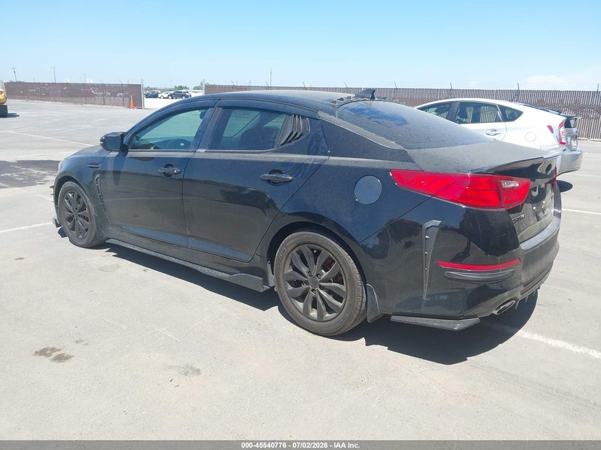 2015 Kia Optima VIN 5XXGN4A78FG351894 IAAI salvage auction — NORMAL WEAR, Clear - Dealer Only (California), sold $450 on 2026-07-14 (photo 3)