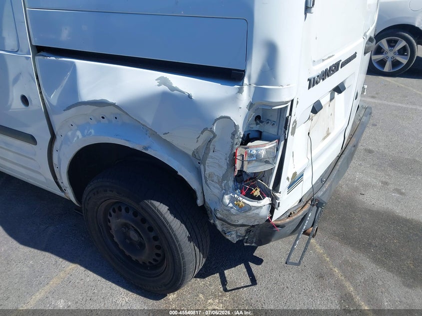 2013 Ford Transit VIN NM0LS7AN8DT150398 IAAI salvage auction — LEFT REAR, Salvage Title, sold $600 on 2026-07-23 (photo 6)