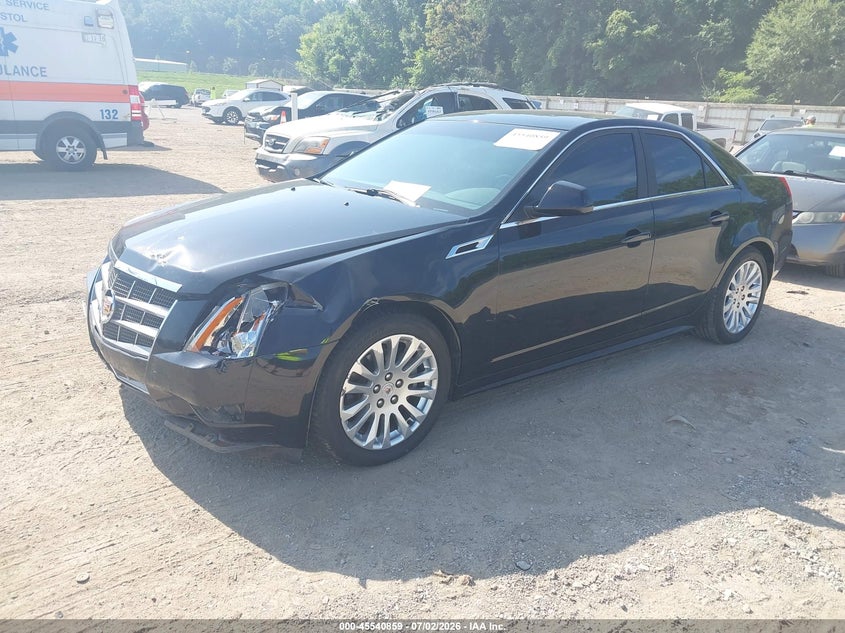 2011 Cadillac Cts VIN 1G6DJ5ED3B0154487 IAAI salvage auction — FRONT END, Salvage (Tennessee), sold $1,500 on 2026-07-19 (photo 2)