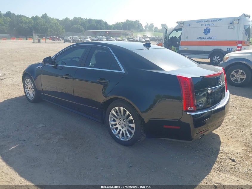 2011 Cadillac Cts VIN 1G6DJ5ED3B0154487 IAAI salvage auction — FRONT END, Salvage (Tennessee), sold $1,500 on 2026-07-19 (photo 3)