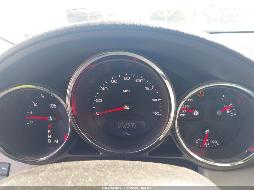 2011 Cadillac Cts VIN 1G6DJ5ED3B0154487 IAAI salvage auction — FRONT END, Salvage (Tennessee), sold $1,500 on 2026-07-19 (photo 7)