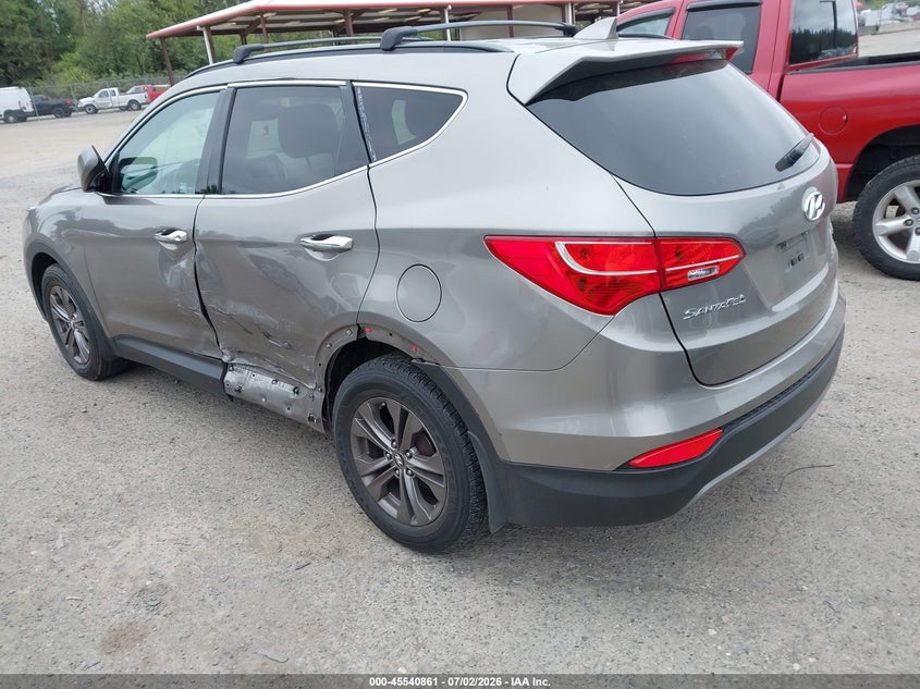 2014 Hyundai Santa fe VIN 5XYZU3LB7EG223552 IAAI salvage auction — LEFT SIDE, Bill Of Sale (Washington), sold $1,575 on 2026-07-29 (photo 3)
