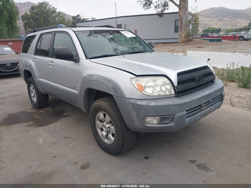 2003 Toyota 4runner VIN JTEZU14R530009299 IAAI salvage auction — NORMAL WEAR, Clear - Dealer Only (California), sold $2,050 on 2026-07-28 (photo 1)