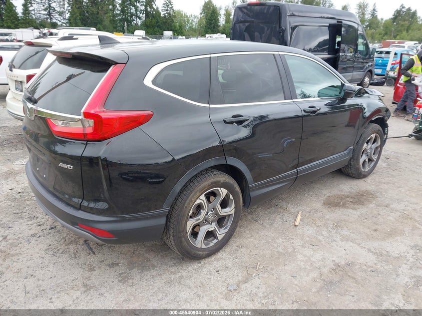2019 Honda Cr-v VIN JHLRW2H8XKX022581 IAAI salvage auction — FRONT END, Bill Of Sale (Washington), sold $7,550 on 2026-07-15 (photo 4)