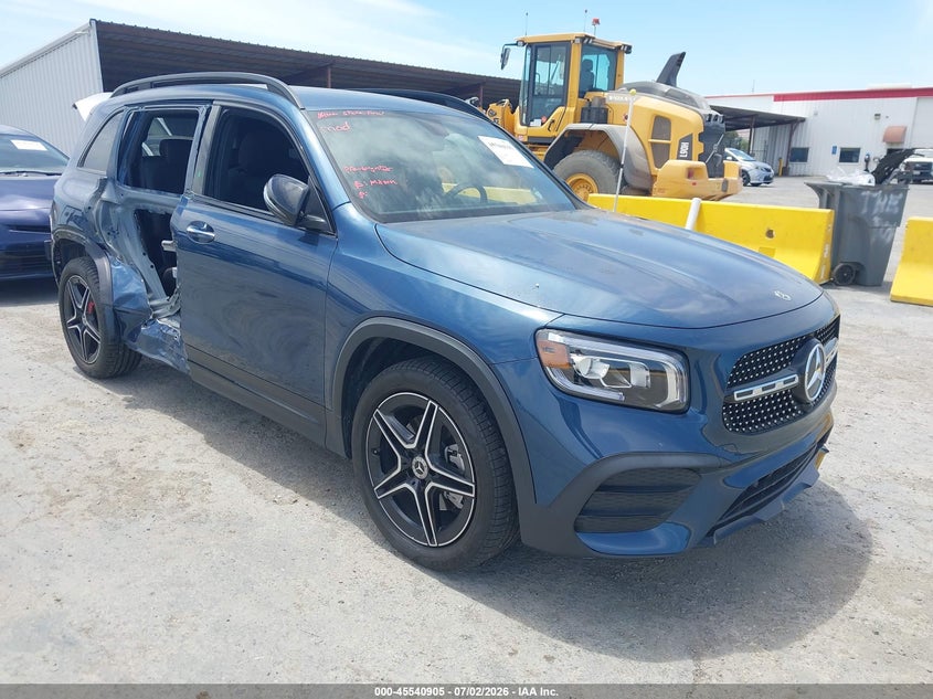 2023 Mercedes-benz Glb VIN W1N4M4GB1PW333716 IAAI salvage auction — SIDE, Salvage (California), sold $10,800 on 2026-07-26 (photo 1)