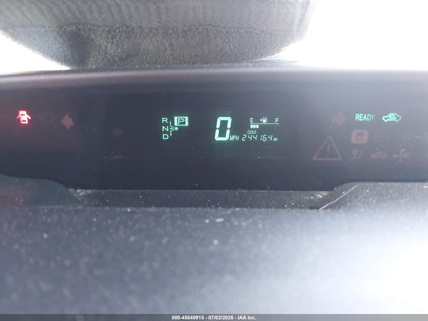 2006 Toyota Prius VIN JTDKB20U667508233 IAAI salvage auction — FRONT END, Clear (Virginia), sold $25 on 2026-07-21 (photo 7)
