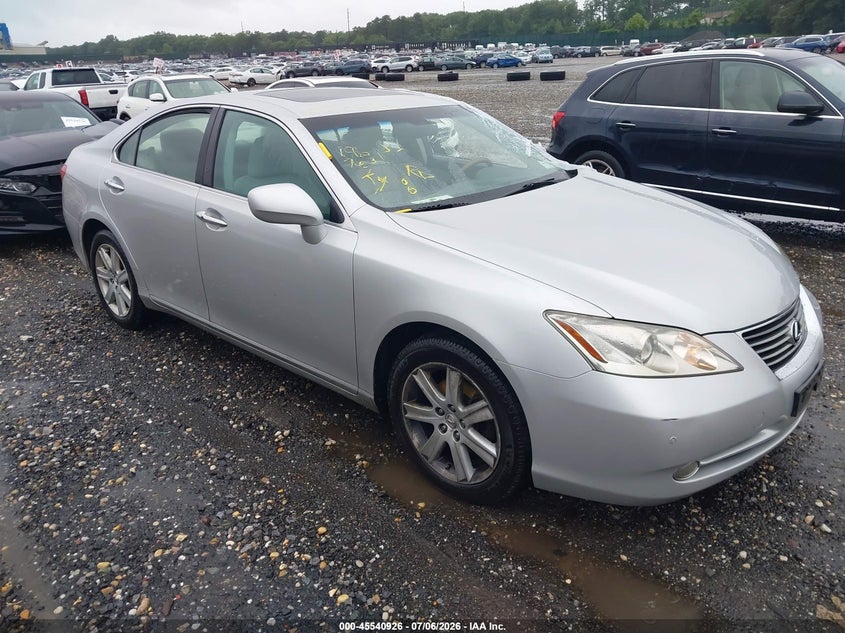 2007 Lexus Es 350 VIN JTHBJ46G672015570 IAAI salvage auction — FRONT & REAR, Mv-907A (New York), sold $1,475 on 2026-07-14 (photo 1)